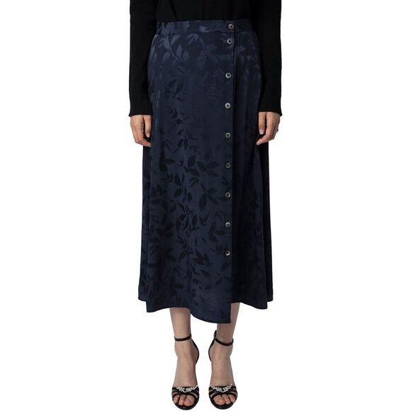 Zadig & Voltaire WomensJune Jac Ikat Silk Skirt